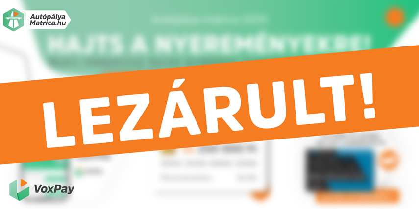 Lezárult téli nyereményjátékunk, sorsoltunk!  